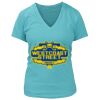 Women's Premium Deep V-Neck T-Shirt Thumbnail