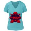 Women's Premium Deep V-Neck T-Shirt Thumbnail