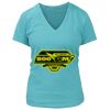Women's Premium Deep V-Neck T-Shirt Thumbnail