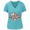 Women's Premium Deep V-Neck T-Shirt Thumbnail