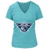 Women's Premium Deep V-Neck T-Shirt Thumbnail