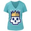 Women's Premium Deep V-Neck T-Shirt Thumbnail