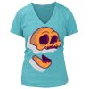 Women's Premium Deep V-Neck T-Shirt Thumbnail