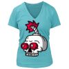 Women's Premium Deep V-Neck T-Shirt Thumbnail