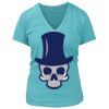 Women's Premium Deep V-Neck T-Shirt Thumbnail