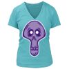 Women's Premium Deep V-Neck T-Shirt Thumbnail