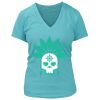 Women's Premium Deep V-Neck T-Shirt Thumbnail