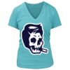 Women's Premium Deep V-Neck T-Shirt Thumbnail