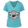 Women's Premium Deep V-Neck T-Shirt Thumbnail