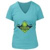 Women's Premium Deep V-Neck T-Shirt Thumbnail