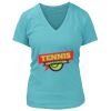 Women's Premium Deep V-Neck T-Shirt Thumbnail