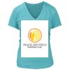 Women's Premium Deep V-Neck T-Shirt Thumbnail