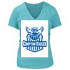 Women's Premium Deep V-Neck T-Shirt Thumbnail