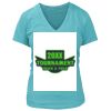Women's Premium Deep V-Neck T-Shirt Thumbnail