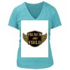 Women's Premium Deep V-Neck T-Shirt Thumbnail