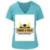 Women's Premium Deep V-Neck T-Shirt Thumbnail