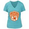 Women's Premium Deep V-Neck T-Shirt Thumbnail