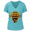 Women's Premium Deep V-Neck T-Shirt Thumbnail