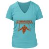 Women's Premium Deep V-Neck T-Shirt Thumbnail