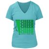 Women's Premium Deep V-Neck T-Shirt Thumbnail