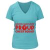 Women's Premium Deep V-Neck T-Shirt Thumbnail