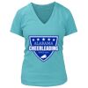 Women's Premium Deep V-Neck T-Shirt Thumbnail