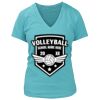 Women's Premium Deep V-Neck T-Shirt Thumbnail