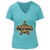 Women's Premium Deep V-Neck T-Shirt Thumbnail