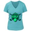Women's Premium Deep V-Neck T-Shirt Thumbnail