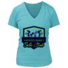 Women's Premium Deep V-Neck T-Shirt Thumbnail