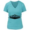 Women's Premium Deep V-Neck T-Shirt Thumbnail