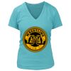 Women's Premium Deep V-Neck T-Shirt Thumbnail