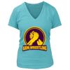 Women's Premium Deep V-Neck T-Shirt Thumbnail