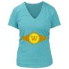 Women's Premium Deep V-Neck T-Shirt Thumbnail