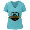 Women's Premium Deep V-Neck T-Shirt Thumbnail