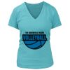 Women's Premium Deep V-Neck T-Shirt Thumbnail