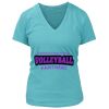 Women's Premium Deep V-Neck T-Shirt Thumbnail