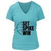 Women's Premium Deep V-Neck T-Shirt Thumbnail