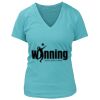 Women's Premium Deep V-Neck T-Shirt Thumbnail