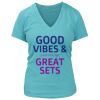 Women's Premium Deep V-Neck T-Shirt Thumbnail