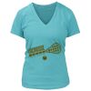 Women's Premium Deep V-Neck T-Shirt Thumbnail
