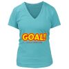 Women's Premium Deep V-Neck T-Shirt Thumbnail