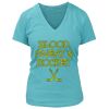 Women's Premium Deep V-Neck T-Shirt Thumbnail