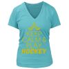Women's Premium Deep V-Neck T-Shirt Thumbnail