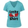 Women's Premium Deep V-Neck T-Shirt Thumbnail