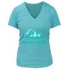 Women's Premium Deep V-Neck T-Shirt Thumbnail