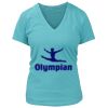 Women's Premium Deep V-Neck T-Shirt Thumbnail