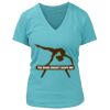 Women's Premium Deep V-Neck T-Shirt Thumbnail