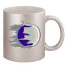 11oz Metallic Silver Mug Thumbnail