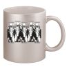 11oz Metallic Silver Mug Thumbnail